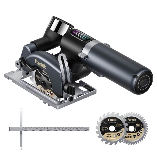Fanttik O11 Pro 3-3/8" Cordless Circular Saw