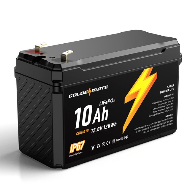GOLDENMATE CRIUS 10 12V 10Ah battery
