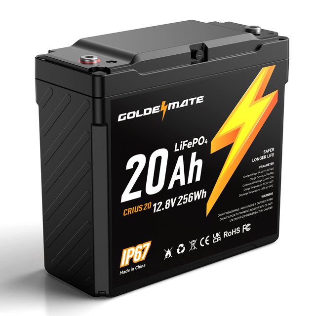 GOLDENMATE CRIUS 20 12V 20Ah battery