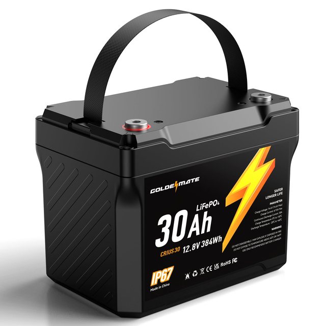 GOLDENMATE CRIUS 30 12V 30Ah battery